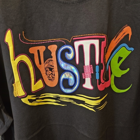 Switch Remarkable "Hustle" Limited Edition Graphic T-shirt 2XL  New Streetwear - Picture 2 of 12